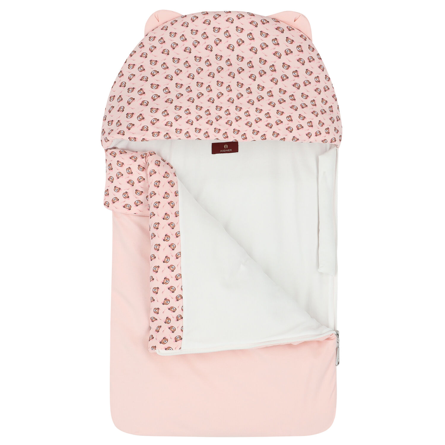 Baby Girls Pink Logo Nest, 1, hi-res